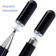 Stylus Universal Fine Disc capacitiv pentru tablete, telefoane, ebook, negru