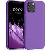 Husa pentru iPhone 12, 12 Pro Liquid Silicone, Orchid Purple