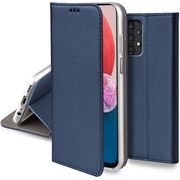 Huse pentru Samsung Galaxy A23 Wallet tip carte, navy blue