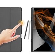 Huse pentru Samsung Galaxy Tab S8 Ultra Smart Case Ultra Dux Ducis Domo, negru