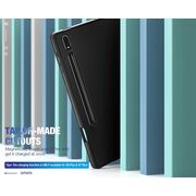 Husa pentru Samsung Galaxy Tab S7 Plus / S7 FE, S8 Plus 12.4 inch ProCase trifold cu slot pentru S-Pen, functie stand, negru