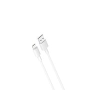 Cablu de incarcare USB - USB Type C 1m 2.1A XO NB156, alb