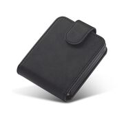 Husa pentru Samsung Galaxy Z Flip 4 Wallet tip carte, negru