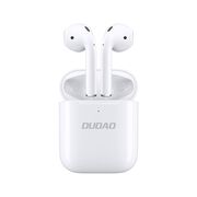 Casti audio wireless, Dudao U10H TWS Bluetooth 5.0, In-Ear, alb