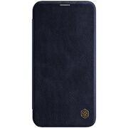 Husa iphone 13, qin leather pro case, nillkin - albastru