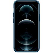 Husa iphone 13, super frosted shield, nillkin - albastru
