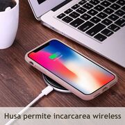 Husa iphone 13 din silicon moale, techsuit soft edge - plum violet