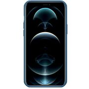 Husa iphone 13 pro, super frosted shield pro, nillkin - albastru