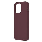 Husa iphone 13 pro din silicon moale, techsuit soft edge - plum violet