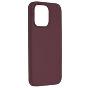Husa iphone 13 pro din silicon moale, techsuit soft edge - plum violet