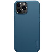 Husa iphone 13 pro max, super frosted shield, nillkin - albastru