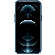 Husa iphone 13 pro max, super frosted shield, nillkin - albastru