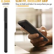 Husa Samsung Galaxy A23 5G sau 4G Liquid Silicone, negru