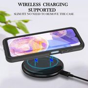 Pachet 360: Husa cu folie integrata Samsung Galaxy A23 4G, 5G Defense 360 - negru