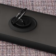 Husa iphone 12 / 12 pro cu inel, techsuit glinth - negru