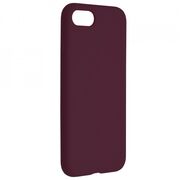 Husa iphone 7 / 8 / se 2 / se 2020 din silicon moale, techsuit soft edge - plum violet