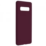 Husa samsung galaxy s10 plus din silicon moale, techsuit soft edge - plum violet
