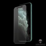 Folie iphone 11 pro max, regenerabila + case friendly, alien surface - transparent
