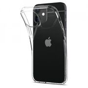 Husa iphone 12 mini, liquid crystal spigen - clear