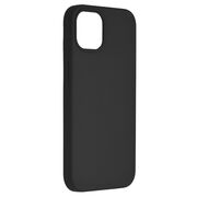 Husa iphone 13 din silicon moale, techsuit soft edge - negru