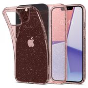 Husa iphone 13 mini, spigen liquid crystal - glitter rose