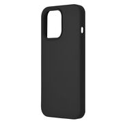 Husa iphone 13 pro din silicon moale, techsuit soft edge - negru