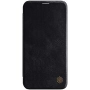Husa iphone 12 pro max, qin leather, nillkin - negru