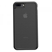 Husa iphone 8 plus, carbonfuse, techsuit - negru
