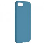 Husa iphone 7 / 8 / se 2020 din silicon moale, techsuit soft edge - denim blue