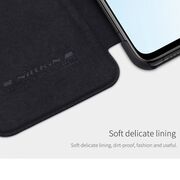 Husa samsung galaxy s21 plus, qin leather case, nillkin - rosu