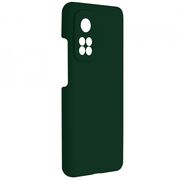 Husa xiaomi mi 10t / mi 10t pro din silicon moale, techsuit soft edge - dark green