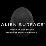 Folie 360° iphone 12 [ecran+margini+spate] alien surface - transparent