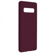 Husa samsung galaxy s10 din silicon moale, techsuit soft edge - plum violet