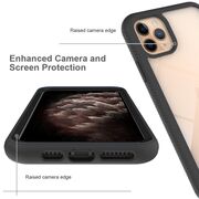 [pachet 360°] husa + folie iphone 11 pro, techsuit defense - negru