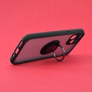 Husa iphone 11 pro cu inel, techsuit glinth - negru