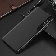 Husa iPhone XS Max Eco Leather View Flip Tip Carte - Negru