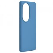 Husa huawei p50 pro din silicon moale, techsuit soft edge - denim blue