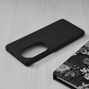 Husa huawei p50 pro din silicon moale, techsuit soft edge - negru