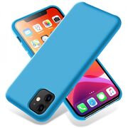 Husa iphone 12 mini din silicon moale, techsuit soft edge - denim blue