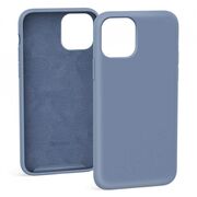 Husa iphone 12 pro max din silicon moale, techsuit soft edge - denim blue