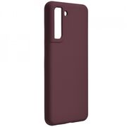 Husa samsung galaxy s21 fe din silicon moale, techsuit soft edge - plum violet