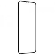 Folie iphone xs max / 11 pro max, ce acopera tot ecranul 111d, techsuit - negru