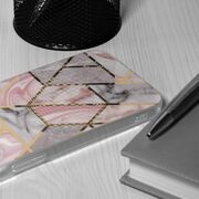 Husa huawei p50 pro marble series, techsuit - pink hex