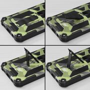 Husa samsung galaxy a73 5g, blazor series, techsuit - camo lime