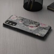 Husa samsung galaxy s22 plus marble series, techsuit - bloom of ruth gray