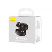Casti True Wireless Bluetooth Bowie E2 Baseus, negru, NGTW090001
