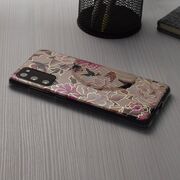 Husa iphone 13 mini marble series, techsuit - mary berry nude