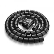 Organizator cabluri spiralat Ugreen, protectie birou, 1.5m x 25mm, negru, 30818