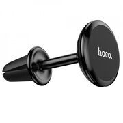 Suport telefon auto magnet Hoco CA69, grila ventilatie, negru