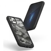 Husa iphone 12 pro max ringke fusion x design - camo negru